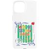 V8Shop Back To School Middle School Custodia per iPhone 15 Scuola media Crew Back School Carino Pastelli Studente Insegnante