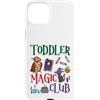 V8Shop Back To School Toddler Custodia per iPhone 15 Plus Bambino Magia Club Carino Halloween Scuola Studente Insegnante