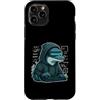 coder cyber hoodie dolphin code dolphin Custodia per iPhone 11 Pro Coder Dolphin con cappuccio