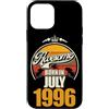 FernwehFarben Studio Geburtstage Custodia per iPhone 12 mini Grande da luglio 1996 30° compleanno frase 30 anni