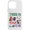 V8Shop Back To School Toddler Custodia per iPhone 14 Pro Max Bambino Magia Club Carino Halloween Scuola Studente Insegnante