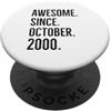 Fraxoweb Fantastica idea di compleanno dall'ottobre 2000 PopSockets PopGrip Adesivo
