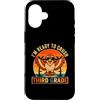 Back to School First Day Hawks Vintage B Custodia per iPhone 16 I'm Ready to Crush 3rdGrade Hawk Occhiali da sole retrò divertenti