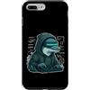 coder cyber hoodie dolphin code dolphin Custodia per iPhone 7 Plus/8 Plus Coder Dolphin con cappuccio