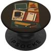 Teacher & Classroom Co. Forniture per notebook da caffè per insegnanti in aula scolastica PopSockets PopGrip Adesivo