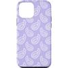 TrendyGrips Custodia per iPhone 12 mini Foulard Motivo Paisley Lilla Viola Etnico Boho A Goccia