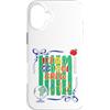 V8Shop Back To School High School Custodia per iPhone 16 Plus Scuola superiore equipaggio Back School Carino Pastelli Studente Insegnante