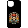 Back to School First Day Falcons Vintage Custodia per iPhone 15 Plus I'm Ready to Crush 3rd Grade Falcon occhiali da sole divertenti retrò