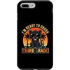 Back to School First Day Panthers Boys C Custodia per iPhone 7 Plus/8 Plus I'm Ready to Crush 3rd Grade Panther Occhiali da sole retrò divertenti