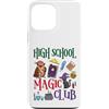 V8Shop Back To School High School Custodia per iPhone 13 Pro Max High School Magic Club Carino Halloween Scuola Studente Insegnante