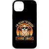 Back to School First Day Rams Vintage Bo Custodia per iPhone 14 Plus I'm Ready to Crush 3rd Grade Ram occhiali da sole retrò divertente cool