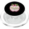 Teacher's Apple Art Apprezzamento dell'educatore a pois della mela dell'insegnante PopSockets PopGrip per MagSafe