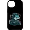 coder cyber hoodie dolphin code dolphin Custodia per iPhone 13 Coder Dolphin con cappuccio