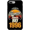 FernwehFarben Studio Geburtstage Custodia per iPhone 7 Plus/8 Plus Grande da luglio 1996 30° compleanno frase 30 anni