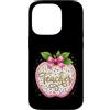Teacher's Apple Art Custodia per iPhone 14 Pro Apprezzamento dell'educatore a pois della mela dell'insegnante