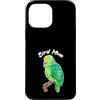 Parrot and Pet Bird Owners Custodia per iPhone 13 Pro Max Assonnato Amazon Pappagallo Uccello Mamma Acquerello