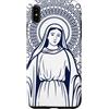 Happy Catholics Custodia per iPhone XS Max Nostra Signora di Lourdes Immacolata Concezione Maria Cattolica