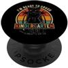Back to School First Day Panthers Boys C I'm Ready to Crush Kindergarten Panther Occhiali da sole divertenti PopSockets PopGrip Adesivo