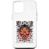 Hannya Oni Mask Aesthetic By TW Custodia per iPhone 12/12 Pro Maschera giapponese del diavolo Yokai del diavolo Hannya Giappone Oni