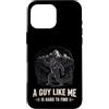 Sasquatch Seeker Designs Custodia per iPhone 16 Pro Max Bigfoot Sasquatch Unico Foresta Mountain Guy