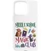 V8Shop Back To School Middle School Custodia per iPhone 15 Pro Max Scuola media Magia Club Halloween Scuola Studente Insegnante
