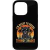 Back to School First Day Panthers Boys C Custodia per iPhone 13 Pro I'm Ready to Crush 3rd Grade Panther Occhiali da sole retrò divertenti