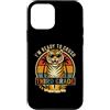 Back to School First Day Tigers Vintage Custodia per iPhone 12 mini Occhiali da sole con tigre di terza elementare I'm Ready to Crush