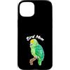 Parrot and Pet Bird Owners Custodia per iPhone 15 Plus Assonnato Amazon Pappagallo Uccello Mamma Acquerello