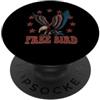 Patriot Americana 4 Free Bird USA Eagle 4 luglio Design patriottico PopSockets PopGrip Adesivo