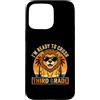 Back to School First Day Lions Vintage B Custodia per iPhone 15 Pro Max Occhiali da sole con leone di terza elementare I'm Ready to Crush, retro divertente