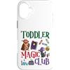 V8Shop Back To School Toddler Custodia per iPhone 16 Plus Bambino Magia Club Carino Halloween Scuola Studente Insegnante