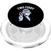 Patriot Pop Culture Due Fiddy George Washington Patriot segno della pace PopSockets PopGrip per MagSafe