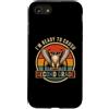 Back to School First Day Falcons Vintage Custodia per iPhone SE (2020) / 7/8 I'm Ready to Crush 2nd Grade Falcon occhiali da sole divertenti retrò
