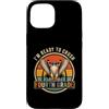 Back to School First Day Falcons Vintage Custodia per iPhone 15 I'm Ready to Crush 4th Grade Falcon occhiali da sole divertenti retrò