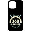 Engineer Retro Vintage Protractor Motiva Custodia per iPhone 13 Pro Max Divertente dicendo che ci sono 360 gradi perché attaccarne uno