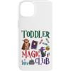 V8Shop Back To School Toddler Custodia per iPhone 14 Plus Bambino Magia Club Carino Halloween Scuola Studente Insegnante