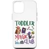 V8Shop Back To School Toddler Custodia per iPhone 12/12 Pro Bambino Magia Club Carino Halloween Scuola Studente Insegnante
