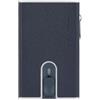 PIQUADRO - Portafoglio Modus Automatico RFID Pelle-Metallo - Uomo - Blu