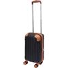 Boleedy Valigia da Viaggio Cabina 16″(40 x 25 x 20cm) Rigida ABS con Ruote Rimovibili,Trolley Bagaglio a Mano Underseat per Ryanair,Easyjet o Vueling
