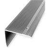 Küberit Profilo angolare 55 x 70 x 1000 mm, in alluminio, argento, zigrinato. Küberit