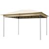 TOOLPORT Tetto di ricambio 3x4 m per Sunset Classic circa 180 g/m² crema