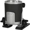 Evenoonest Base in alluminio per fresatrice a immersione con raccolta della polvere e impugnatura antiscivolo, per macchine da taglio da 65 mm per progetti di lavorazione del legno (fondo quadrato)