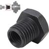 WheatThrive Adattatore mandrino tornio legno, convertitore filettatura mandrino, M18x2.5 a 1 x8TPI, alta rigidità per la lavorazione del legno, CNC, 1PC
