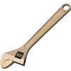 CS Unitec - Chiave con estremità regolabile, non scintillante, non magnetica, resistente alla corrosione (bronzo alluminio), 200 mm, certificato TUV EX501-8A, senza berillio