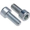 Keple Viti a Testa Cilindrica M5 Classe Strenght Sleel 8.8 (Quantità da 25) Zincato Esagonale Brugola Filettati Fasteners Cilindrico Heavy Duty Certificato Standard DIN912 (5mm x 20mm)