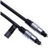 Keple Optical TOSLINK cavo audio Compatibile con BOSE Cinemate 15 / Solo 15 Series II Soundstage/SoundTouch 30 | LG LAS160B / LAS260B 2.0 Ch 100W / LG LAS455H 2.1 / LG NB3540 / SH2 2.1 / SH4 2.1 (1m)