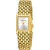 GOLDEN HOUR Orologio Donna Vintage piccolo, Analogico al Quarzo, Impermeabile, alla Moda, Casual, Rettangolare, in oro, con Cracciale in Acciaio Inossidabile, Orologi da Polso per Ragazze