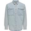 ONLY & SONS Onsalp Box Azg DNM Jacket, Mix Blu Chiaro, M Uomo