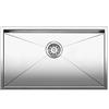 BLANCO 1517249 Vasca ZEROX 700-U 1 vasca, dimensioni 740x440 mm, sottotop, acciaio Inox