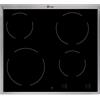 Electrolux KT6400X piano cottura Nero, Argento 4 Fornello(i)